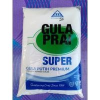 ราคา กูล่า ไวท์ พราย ซุปเปอร์ พรีเมี่ยม (น้ําตาลกลั่นพรีเมี่ยม) 1 กก (46756988567)