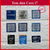 ราคา สติ๊กเกอร์ CORE I7 INTEL STICKER GEN2 GENERATION CHIP GEN 3 GEN 4 GEN5 GEN 6 GEN 7 GEN 8 GEN 9 GEN 10 11 LAPTOP DECORATION (56106521242)