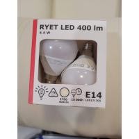 ราคา IKEA RYET รีเอ็ท หลอด led E14 200,400,470,600 ลูเมน หลอดกลม แก้วฝ้า (2 หลอด) หลอด ikea ใช้กับโคมไฟอิเกีย ส่งของทุกวัน! (7915357617)