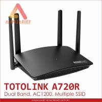 ราคา TOTOLINK A720R AC1200 DUAL BAND WIRELESS ROUTER ACCESS POINT REPEATER WISP (23654999248)