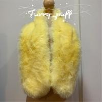 ราคา ✨ผ้าพันคอขนเฟอร์,ขนมิ้ง,Natural Fur สีเหลืองนม,สีดำ,สีขาวครีม✨ (6263646395)
