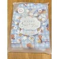 ราคา Happy sunday x butter bear (chubby size) สีฟ้า new in pack* หมีเนย (28159326452)