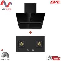 ราคา (EVE) เครื่องดูดควันติดผนัง HC-ARIA-90 + เตาแก๊ส 2 หัวฐานกระจกนิรภัย HB78-2BBL/BG ฟรีท่อลม (23869343383)