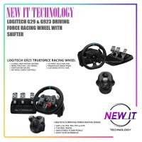 ราคา LOGITECH G29 & G923 สําหรับ PS4/PS5/PC DRIVING FORCE RACING STEERING ล้อ + PEDAL + LOGITECH DRIVING FORCE SHIFTER (48452284376)