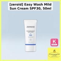 ราคา [zeroid] Easy Wash Mild Sun Cream SPF30, 50ml / Korean Sun Cream SPF30 / สูตรบางเบา by fineapple (43579525323)