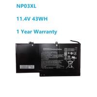 ราคา Laptop Battery NP03XL 11.4V 43WH for HP Pavilion X360 13-A010DX TPN-Q146 TPN-Q147 TPN-Q148 HSTNN-LB6L 760944-421 15-U010 (21483968014)