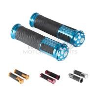 ราคา Universal 7/8" 22mm Aluminum Rubber handlebar grips Gel Hand Grips for motorcycle supermoto pocket (50352916731)