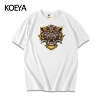 ราคา เสื้อยืดผ้าฝ้ายเสื้อคอกลม220gผ้าฝ้ายใส่ได้ทั้งชายและหญิงทรงหลวม สวมใส่สบายแฟชันรุ่นใหม่แฟชันสตรีทเสื้อยืด#301 (42927225265)