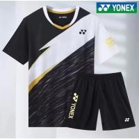 ราคา โยเน็กซ์ เสื้อแบดมินตันวอลเลย์บอลย์แห้งเร็วกีฬาเสื้อยืดผู้ชายผู้หญิงแขนสั้นฤดูร้อนเทนนิสการแข่งขันย์วอลเล่ย์ (44428639982)