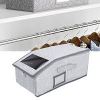 ราคา Fockety Stackable Hat Organizer สําหรับเบสบอลหมวกกล่องเก็บตู้เสื้อผ้าถือสูงสุด 15 พร้อมหน้าต่างใสและกระดาษแข็งง่าย (56207624020)