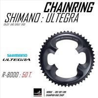 ราคา ใบจานหน้า SHIMANO : ULTEGRA FC-R8000 50 ฟัน CHAINRING 50T. / 110 BCD (28073075932)