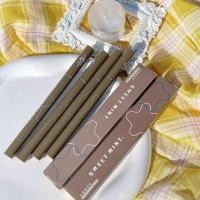 ราคา eyeliner อายไลน์เนอร์กันน้ำ อายไลเนอร์แบบแห้งเร็ว!SWEET MINT0.05 Liquid Lying Silkworm Pen Waterproof Brown Non-Smudge Liquid Eyeliner Pen (44657344243)