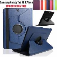 ราคา สําหรับ Samsung Galaxy Tab S2 9.7 นิ้วแท็บเล็ตพีซีฝาครอบ T810 T813 T815 T819 SM-T810 SM-T813 SM-T815 360 หมุนแท็บเล็ต Funda ฝาครอบ (41172735986)
