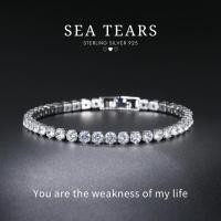ราคา MEETกำไลเงิน Sea tears กำไลเงินแท้ สร้อยข้อมือสวยๆ กำไลเพชร กำไลแฟชั่น กำไลข้อมือเงินแท้ (27101052698)