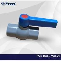 ราคา บอลวาล์ว PVC 2 นิ้ววาล์วหยุด PVC Frap 2 "บอลวาล์ว PVC JIS 2 นิ้วบอลวาล์ว PVC สีเทา Paralon 2 นิ้ว (56356392047)