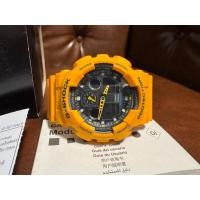 ราคา นาฬิกาCASIO G-SHOCK รุ่นGA-100A-9ADR แท้ใหม่เก่าเก็บกล่องครบ(ต้องเปลี่ยนถ่าน) (43476334446)