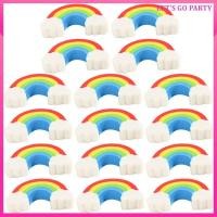 ราคา 100pcs ยางลบดินสอหลากสีรุ้งน่ารัก ผลิตจากวัสดุ ทนทาน ใช้งานประจำวัน</br> (55556289137)