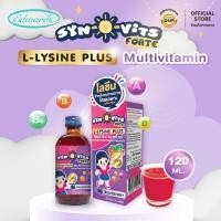 ราคา Syn-O-Vits Forte L-Lysine plus Multivitamin (120 ml) ซีน โอ วิท ฟอร์ท วิตามินรวม วิตามินเด็ก สำหรับเด็กทานยาก (26014257799)