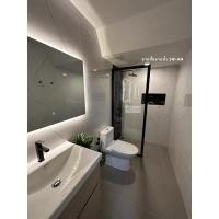 ราคา ฉากกั้นอาบน้ำ กระจกกั้นอาบน้ำ ขนาด : 90x200 cm. (26250010864)