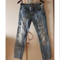 ราคา กางเกงยีนส์Zara woman เอวต่ำ 28-29" แท้ มือสอง (4920282636)