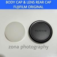 ราคา BODY CAP & LENS REAR CAP FUJIFILM ORIGINAL (50500532586)