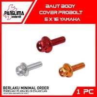ราคา MERAH Yamaha Motorcycle Probolt Bolt M5x16 M 5x16-M5-5 X 16 Red-Gold-Silver Body Bolt-Bodi-Visor Pro Bolt Worm Philip-Phillip-Philips-Pi-Pilip (47650349691)