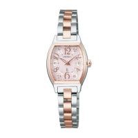ราคา [Seiko Watch] LUKIA Quartz Happy Collection Tonneau Shape Analog Quartz Pink Dial SSWA012 Ladies Silver & Silky Pink (54405860729)