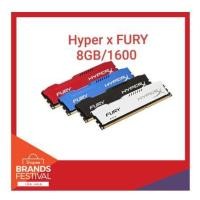 ราคา RAM DDR3 HYPER-X 8GB/1600 KINGSTON (625023991)