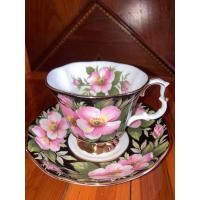 ราคา ROYAL ALBERT PROVINCIAL FLOWERS ALBERTA ROSE ชุดถ้วยชากาแฟ สุดคลาสสิค ของสวย ของแท้จากอังกฤษ (23356812703)