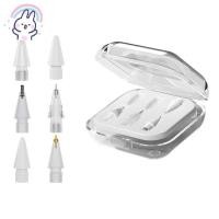 ราคา ปลายปากกาดินสอ Apple 6 แพ็ค, เคล็ดลับทดแทนสําหรับ Apple Pencil Pro, อุปกรณ์เสริม iPencil Nib, กล่องเก็บปลายปากกาสไตลัสที่ได้รับการอัพเกรด, เข้ากันได้กับปากกา Apple (44503703609)