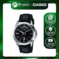 ราคา ของแท้ Casio Standard MTP-1370L-1A นาฬิกาข้อมือผู้ชายสายหนัง - MTP-1370L-1AVDF (55304858161)