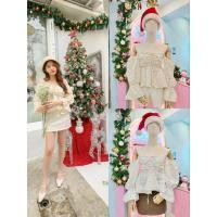 ราคา เสื้อปาดไหล่ ลายดอกละมุน ❗ป้าย BEAR BEAR (19567328453)