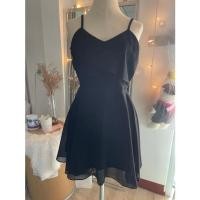 ราคา เดรสสายเดี่ยวสีดำ เซ็กซี่ ใส่ออกงานได้ เที่ยวกลางคืนได้ ซับในทั้งตัว (15251764580)