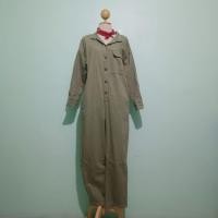 ราคา ชุดจั้มหมียีนส์สีเขียวทหารมือสอง (42008587751)