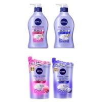 ราคา ครีมอาบน้ำนีเวีย กลิ่นหอม NIVEA BODY WASH CREAM CAREขวด480ml รีฟิล360ml (19582850787)