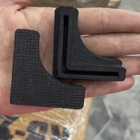 ราคา ยางรองเหล็กฉาก ขนาด 1.5" และ 2" ยางรองขาเหล็กฉาก ยางรองขาฉาก ขาเหล็กฉาก ยางรองตัวL มีลายกันลื่่น (19549341302)