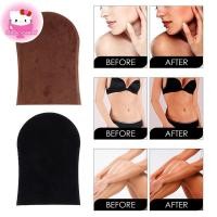 ราคา Alittlesearcer Self Tanning Mitt ถุงมือReusable Body Face Bathทําความสะอาดเครื่องมือBa Tan Applicator Exfoliating Tan Removal Mitt EN (54406183340)