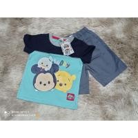 ราคา Disney TsumTsum (1-2 ปี) เสื้อยืดแขนสั้น Baby Boy "Tsum Boy Blue " - Set Jalan Disney TsumTsum (23569206909)
