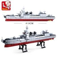 ราคา ชุดตัวต่อเรือรบB0700 618ชิ้น (24877889071)