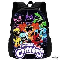 ราคา Critters Smiling Backpacks For Boy Girls Large Capacity Cartoon Backpack Smile Critters Kid School (26801883134)