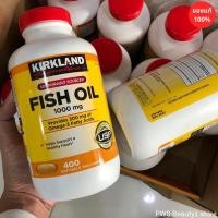 ราคา ‼️ลดราคา‼️Kirkland Fish Oil 1000mg. (400 Softgels) น้ำมันปลาจากปลาทะเลน้ำลึก ลดไขมันอุดตันเส้นเลือด ป้องกันโรคหัวใจ (10543908392)