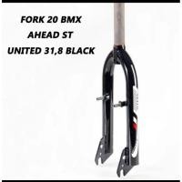 ราคา ส้อมสีดํา OVERSIZE ที่แข็ง UNITED UTD2 BMX 20 31.8 OS (50105286804)