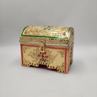 ราคา กล่องเก็บของ ปิดทอง กล่องไม้ เดินเส้น อเนกประสงค์ หีบสมบัติ หีบเล็ก (20181940285)