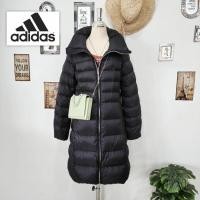 ราคา โค้ทขนเป็ดมือสอง สีดำ ยี่ห้อ Adidas ผ้าร่มกันลม กันหิมะ สวยมากๆ บุหนา แต่เบา ซักอบพร้อมใส่ (24286811893)