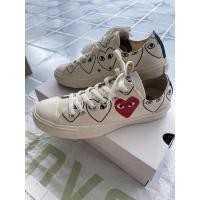 ราคา รองเท้าผ้าใบ PLAY COMME des GARONS x CONVERSE ของแท้ 100% (10648002920)
