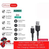ราคา สายชาร์จ Type - C Data Cable Quick Charge USB C Fast Charging 2 เมตร AUKEY CB-CMD29 (18375541486)