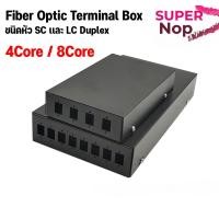ราคา Fiber Optic Terminal Box 4Core 8Core SC/LC Duplex ODF RACK MOUNT 4 Core 8 Core (53154062725)