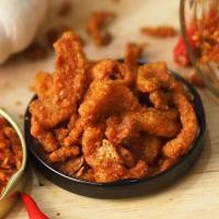 ราคา น้ำพริกหมูกระจก ขนาด150กรัม แซ่บ รสจัดจ้าน หมูกระจกชิ้นโตๆ กรอบอร่อย (42265999917)