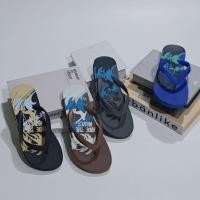 ราคา รองเท้าแตะผู้ชายใหม่ Flip-Flops Flip-Flops Anti-Slip แบน PE รองเท้าแตะเด็กชายชายหาด Flip-Flops (49255699437)