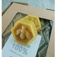 ราคา Beeswax ไขผึ้งก้อน15กรัม (แท้100%)มีกลิ่นหอม ผลิตเองจากฟาร์มผึ้งสีธรรมชาติ ไม่มีสารเจือปน (16630563782)